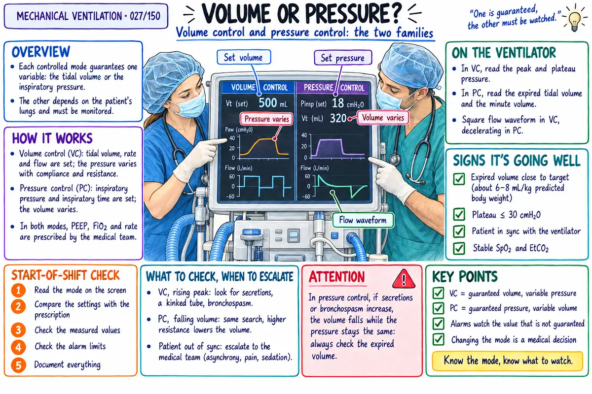 Visual map: volume or pressure?